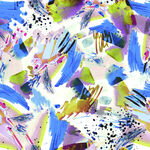 抽象多彩几何图案艺术画