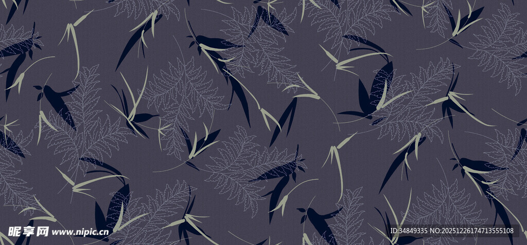 海洋中群游的鱼群