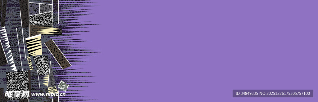 紫色背景旁的建筑一角