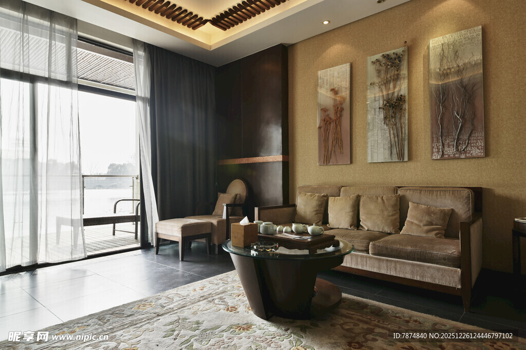 现代风格客厅室内设计