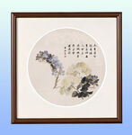 中式写意花鸟装饰画