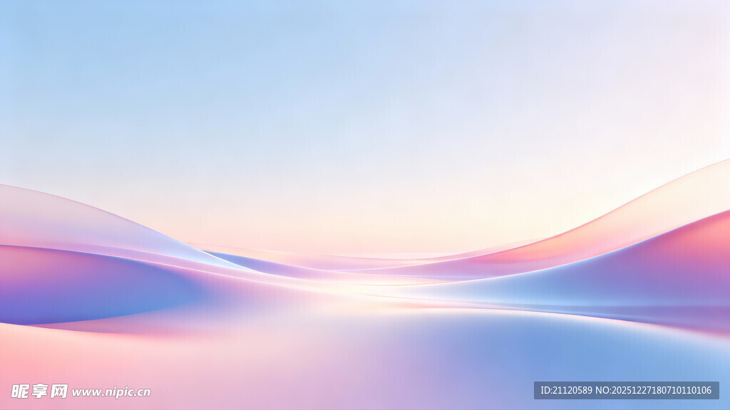 梦幻渐变流体背景图