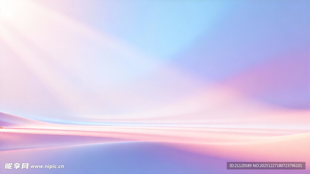 梦幻渐变色彩抽象背景图