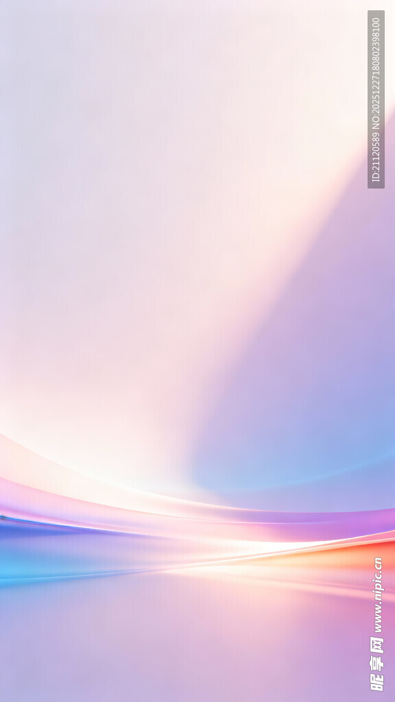梦幻渐变光效背景图