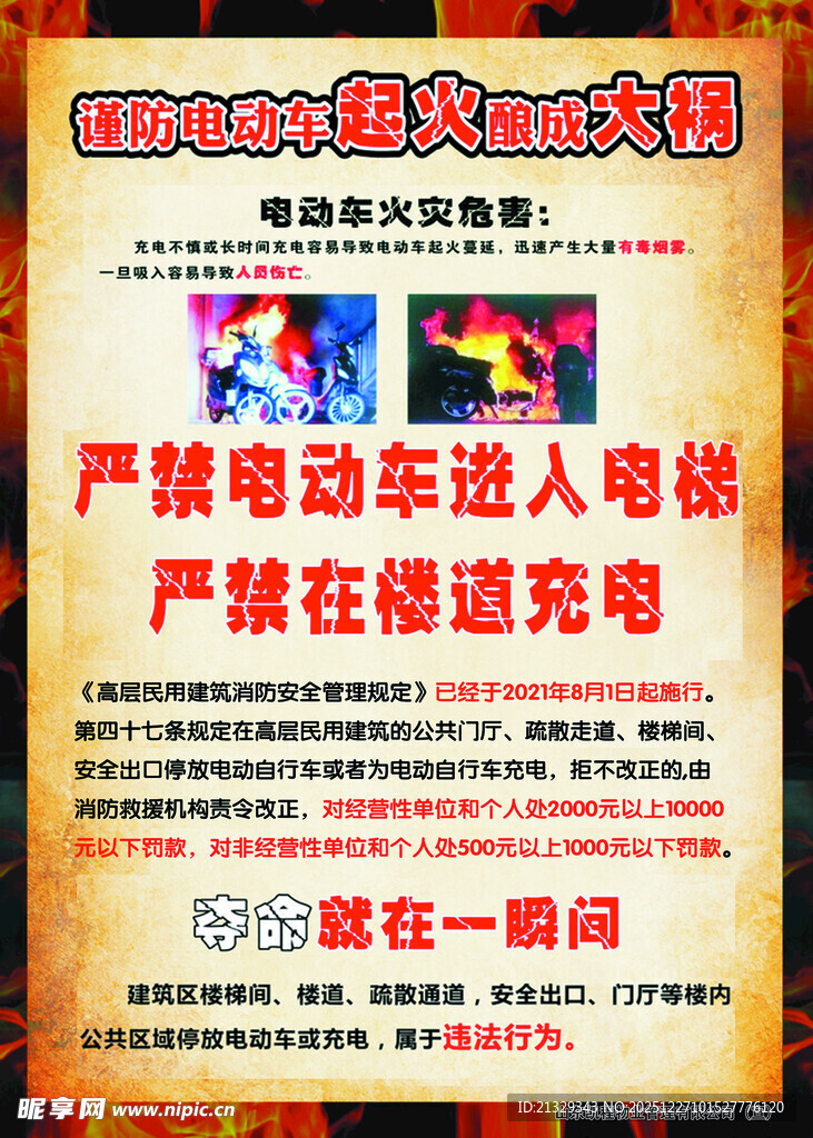 电动车消防安全