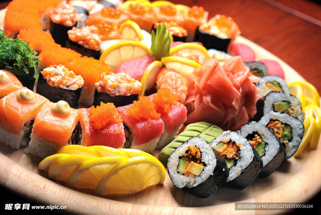 寿司拼盘
