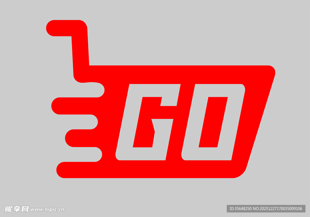 购物车嗨购标识