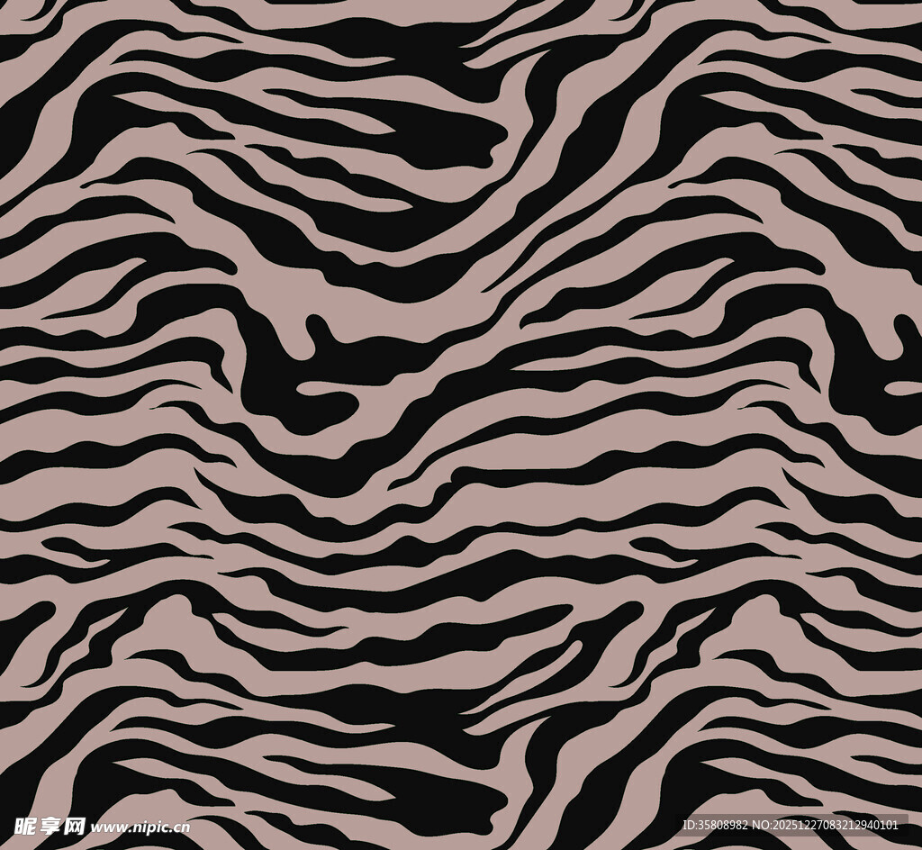 斑马纹图案背景纹理