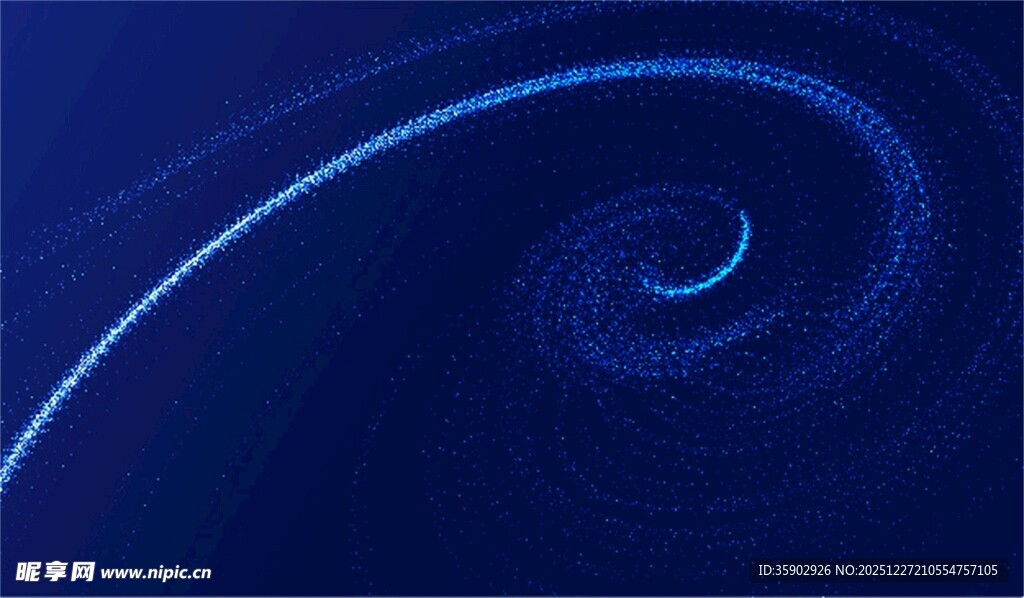 蓝色螺旋抽象背景图案