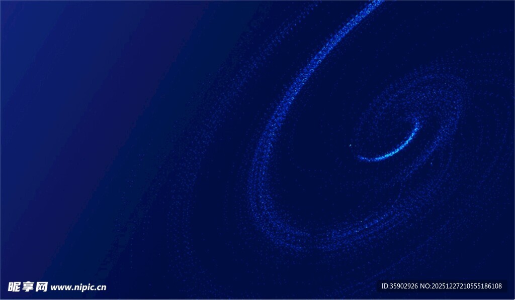 深蓝色抽象漩涡图案