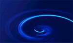 蓝色旋涡动态背景图