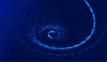 蓝色旋涡动态视觉效果