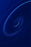 蓝色旋涡线条抽象背景