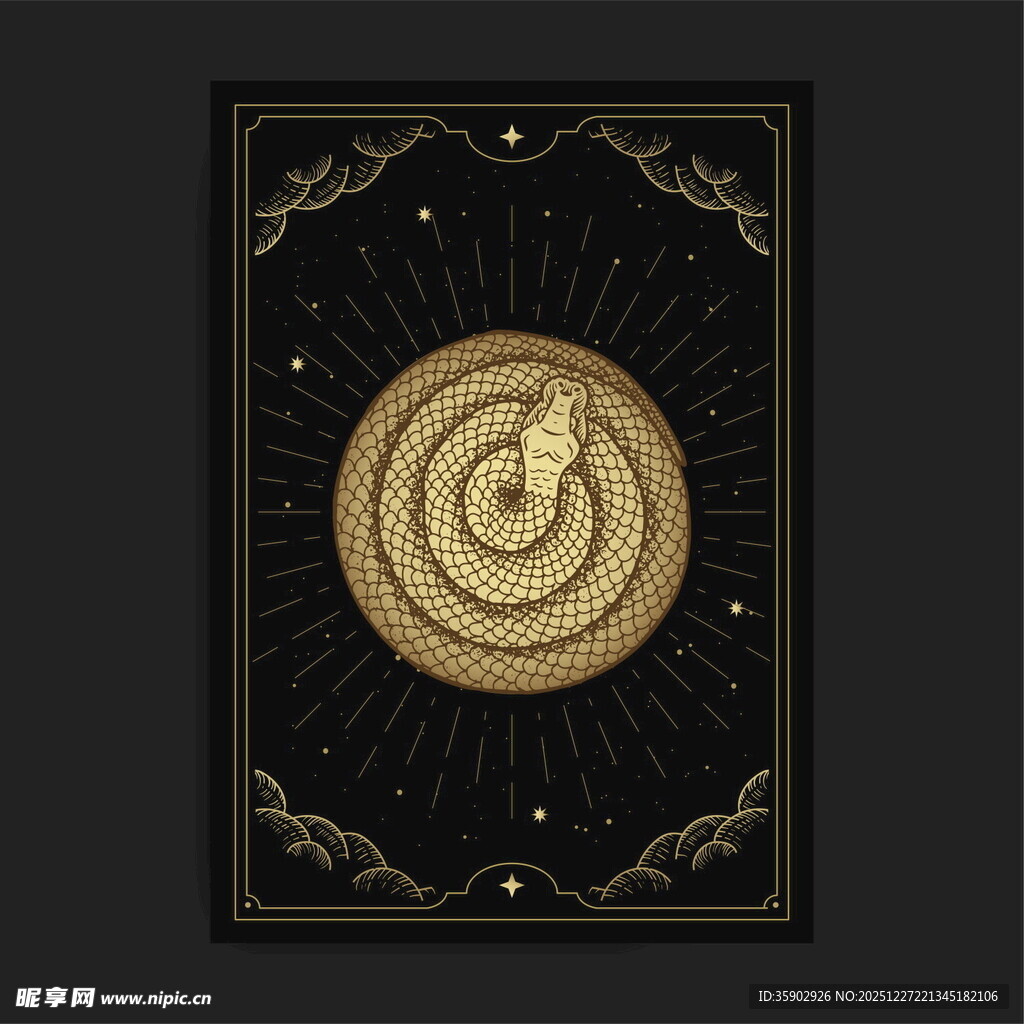 神秘图腾装饰画