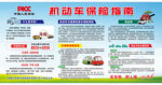 机动车保险指南展板