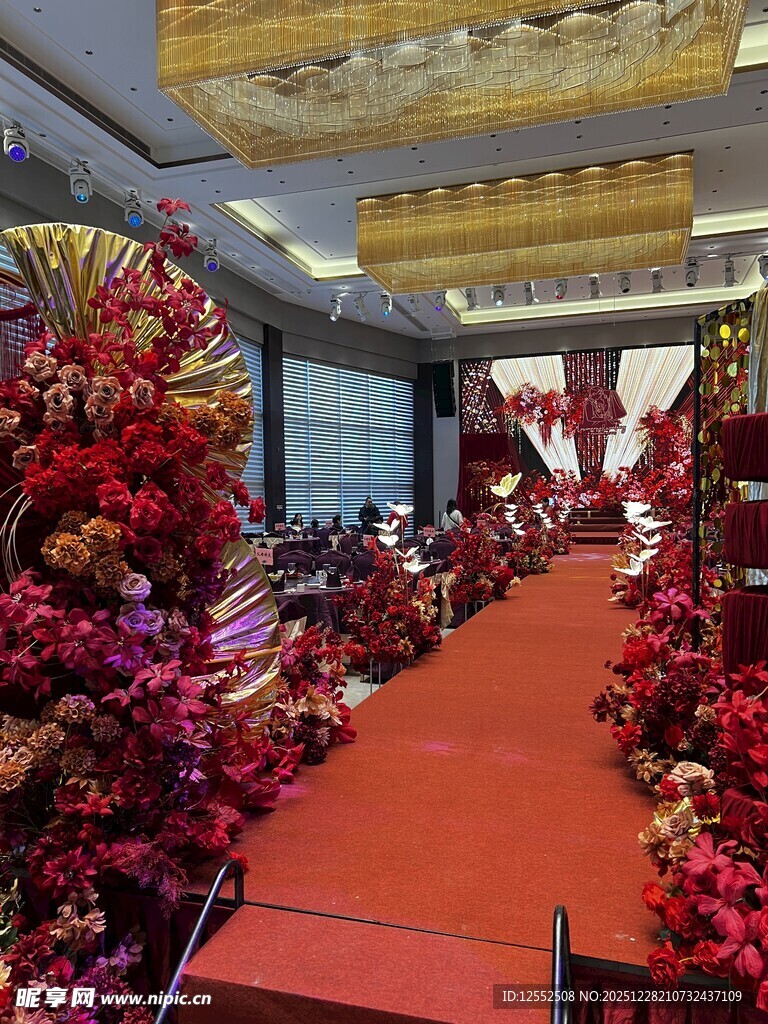 华丽婚礼现场布置