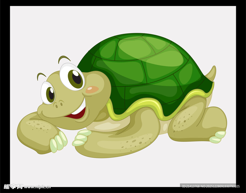 可爱乌龟卡通形象