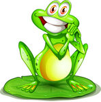 可爱青蛙卡通形象