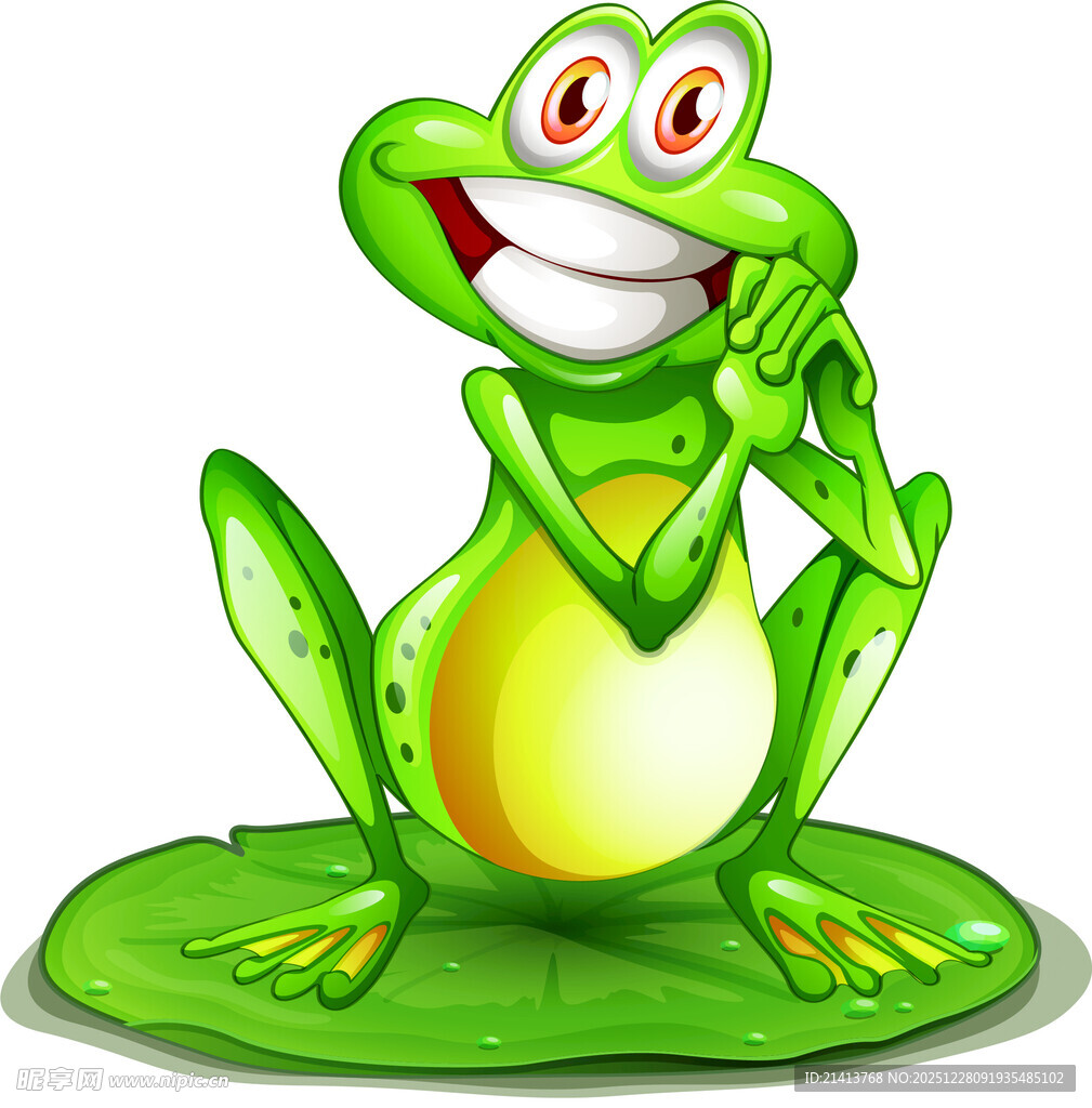 可爱青蛙卡通形象