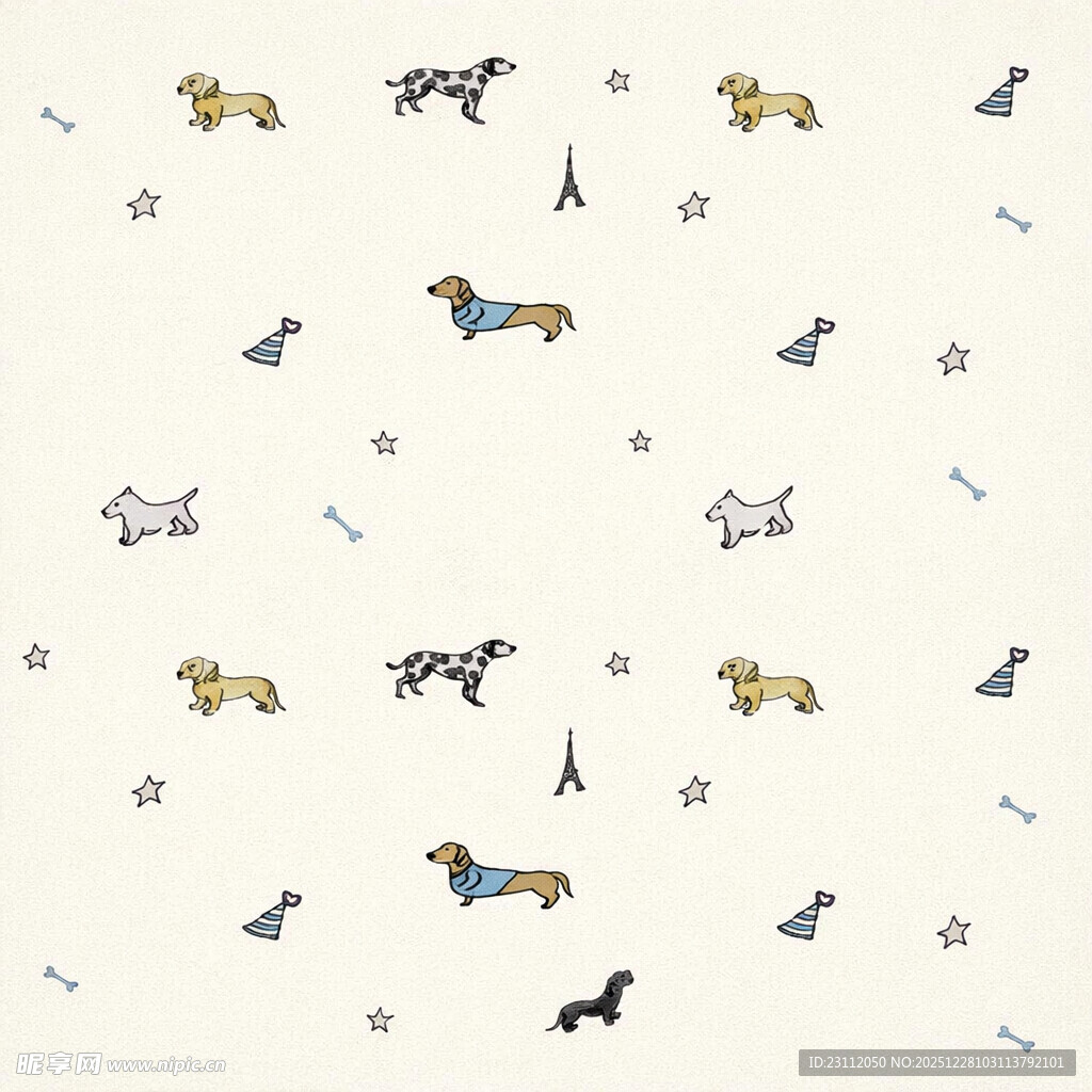 动物图案背景图