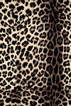 豹纹图案面料纹理