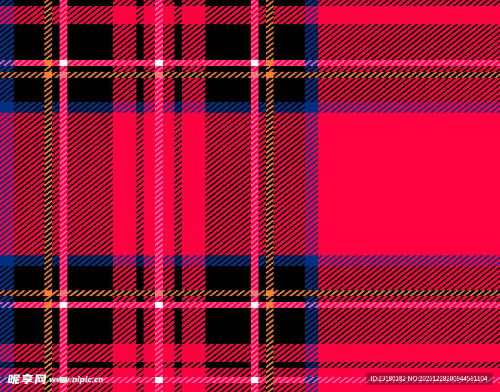 红色格纹图案背景