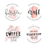 咖啡工艺相关创意标志设计