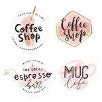 咖啡主题创意标识设计