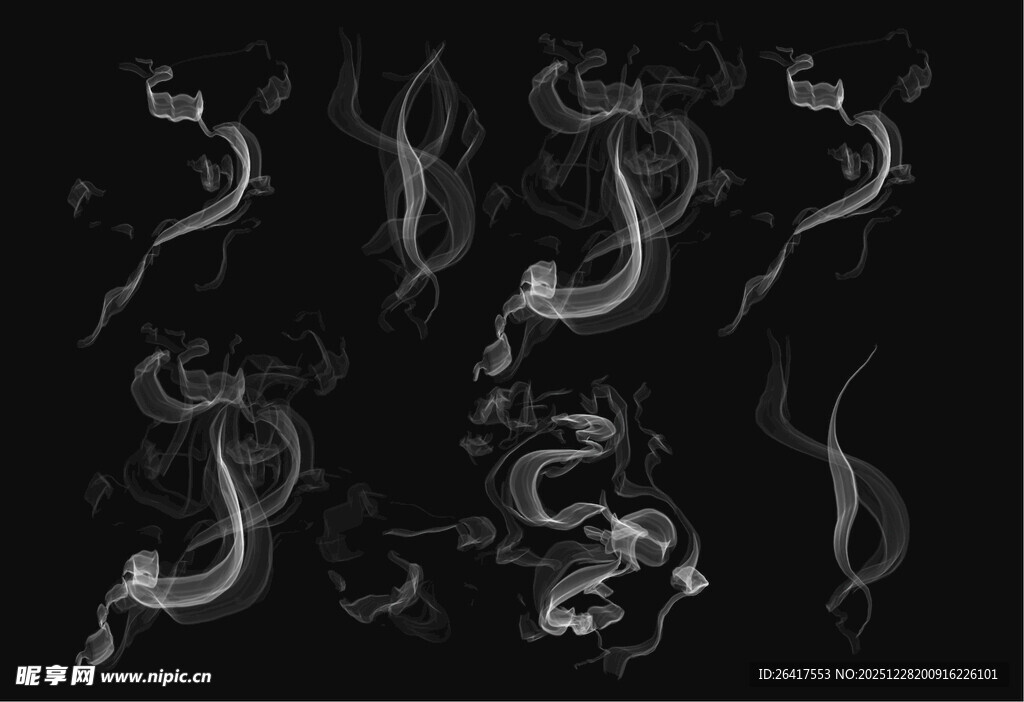 烟雾素材