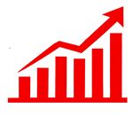 股票箭头柱状图矢量设计