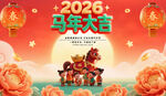 马年背景