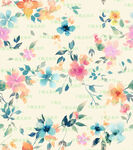 清新花卉图案背景