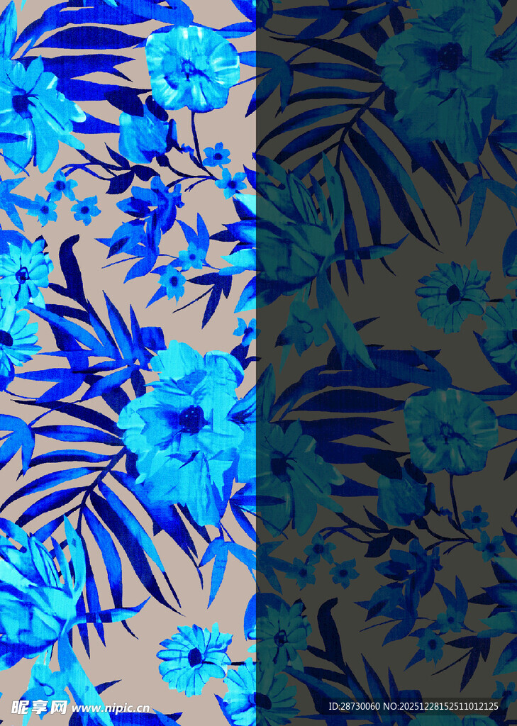 蓝棕植物 扫描版