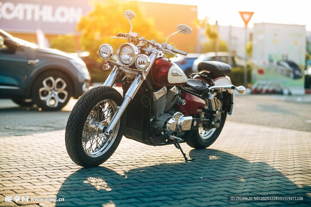 街头酷炫摩托车