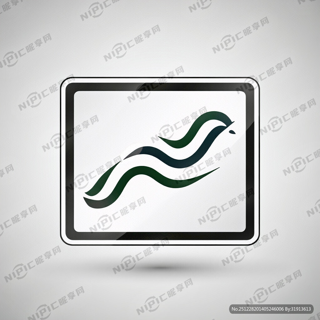 疲劳驾驶标识 线条组成