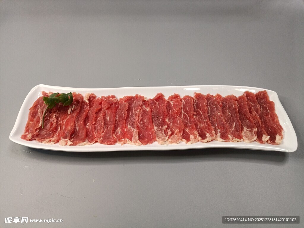 鲜切牛肉片