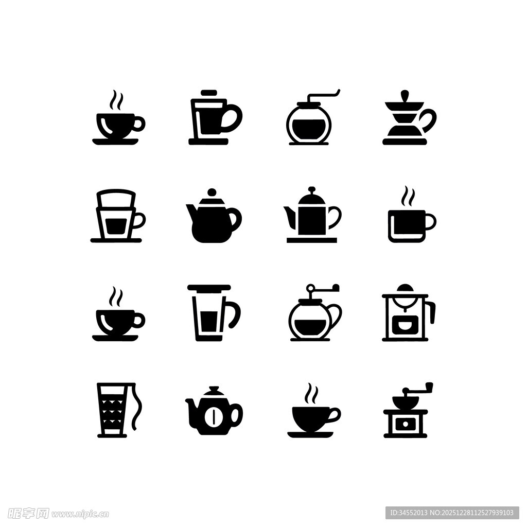 咖啡器具图标