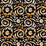 复古螺旋花纹图案设计