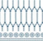 蓝白几何图案纹理设计