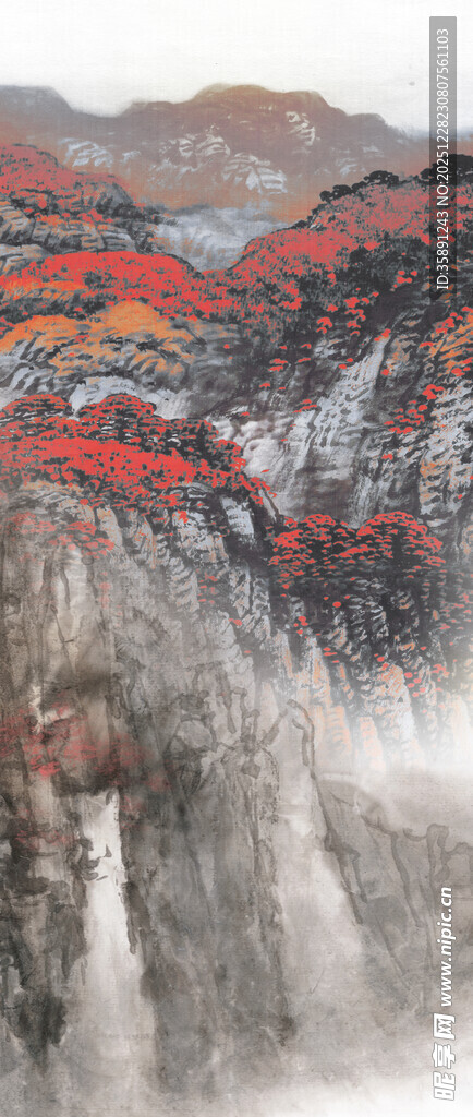 壮丽山川红叶景观