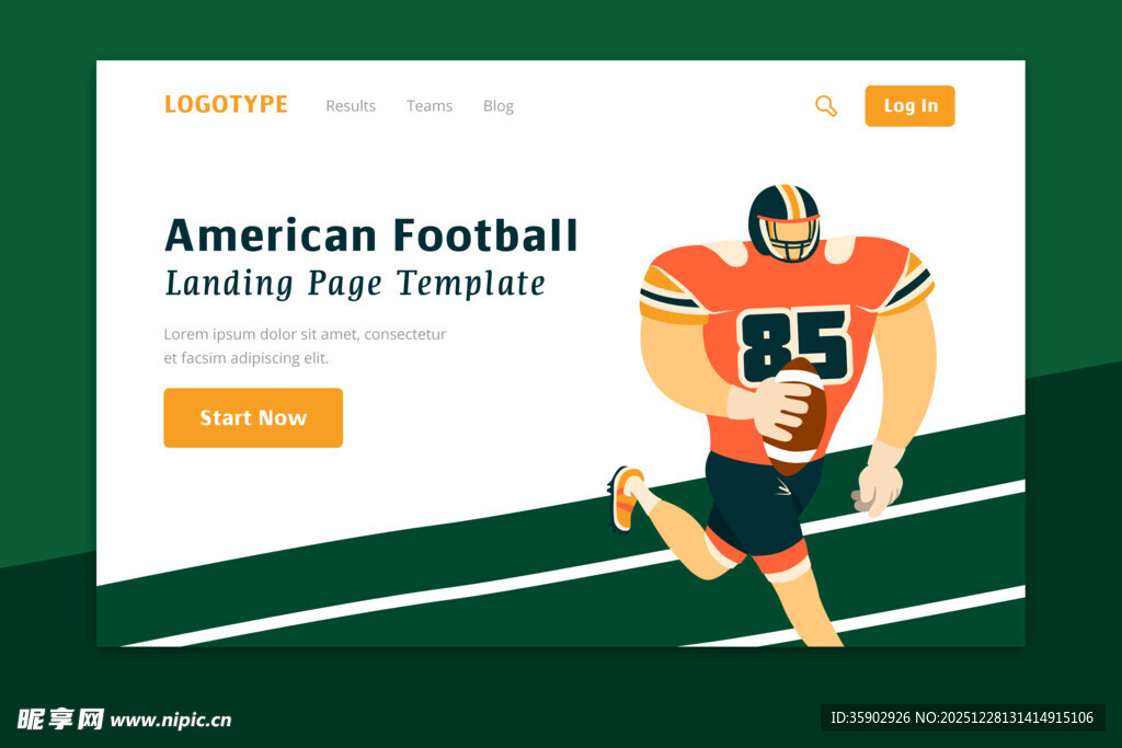 美式橄榄球运动员训练画面