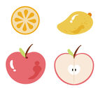 可爱水果插画