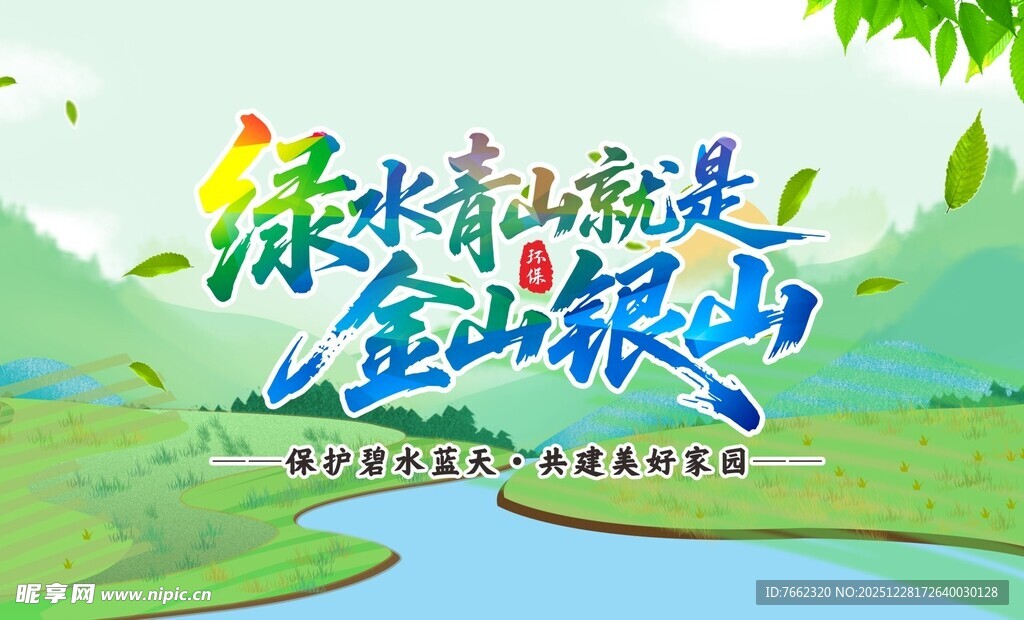 环保展板  绿色宣传