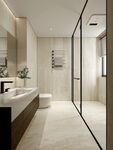 现代简约风格的卫浴空间
