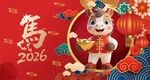 2026马年背景