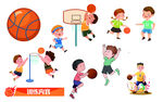 篮球素材