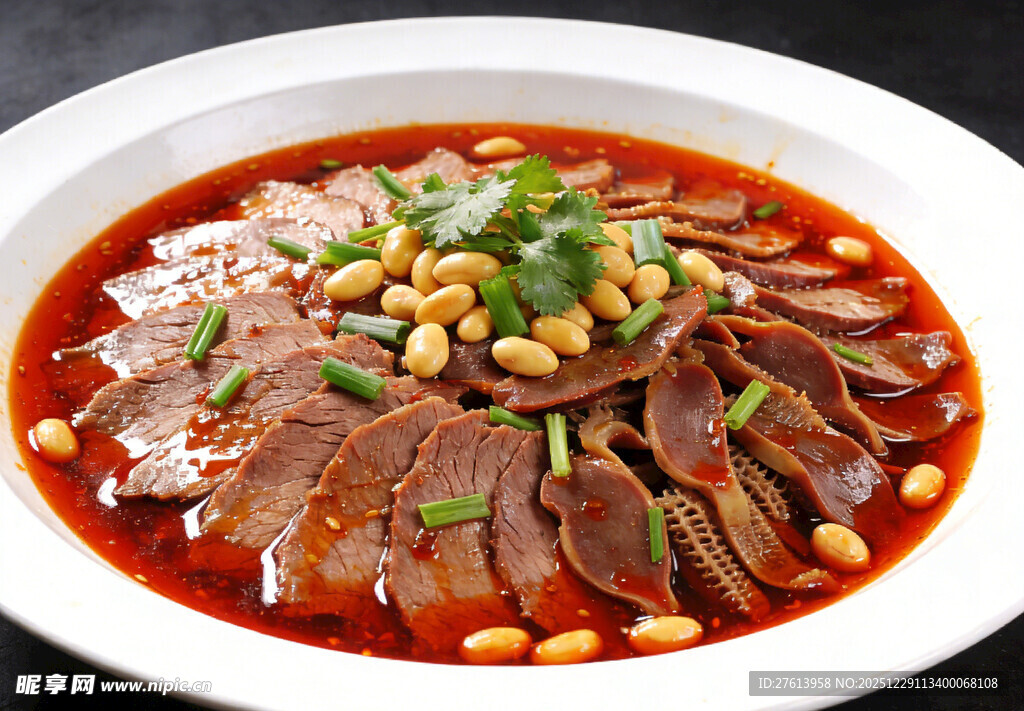 香辣卤味牛肉片