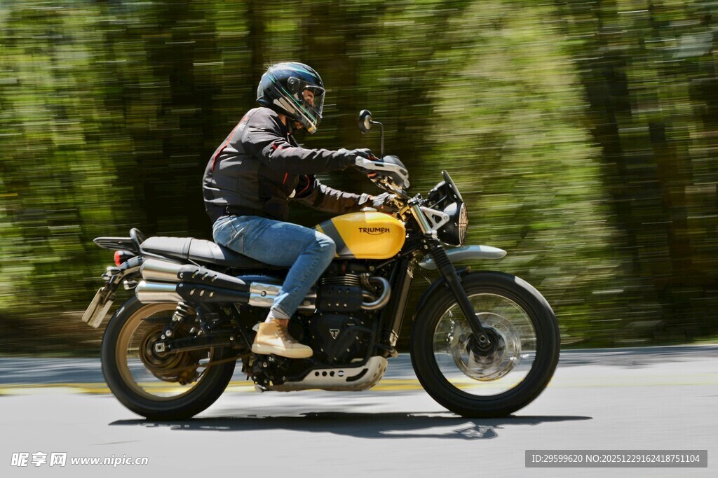 骑士公路骑行酷炫瞬间