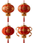喜庆中式红灯笼装饰