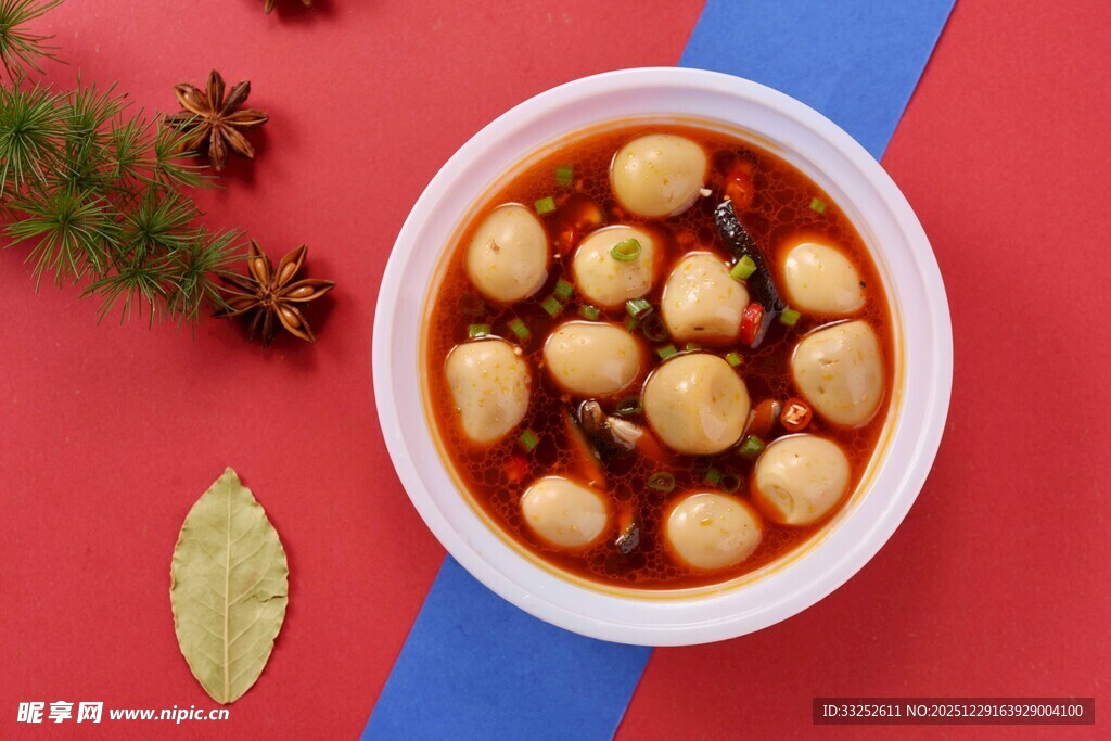 鹌鹑蛋美食特写